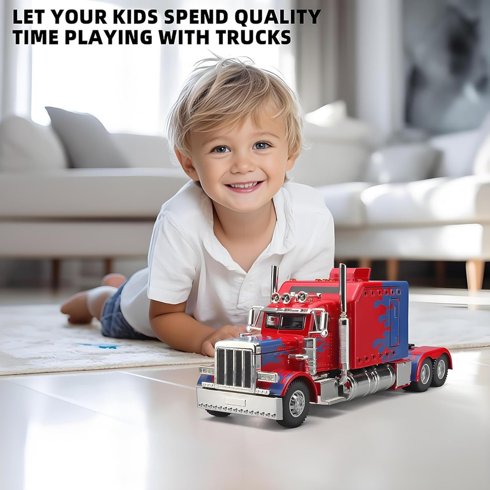🔥Christmas Early Discount 50% Off🚙Semi Truck Toy with Light & Sound